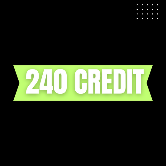 240 credit